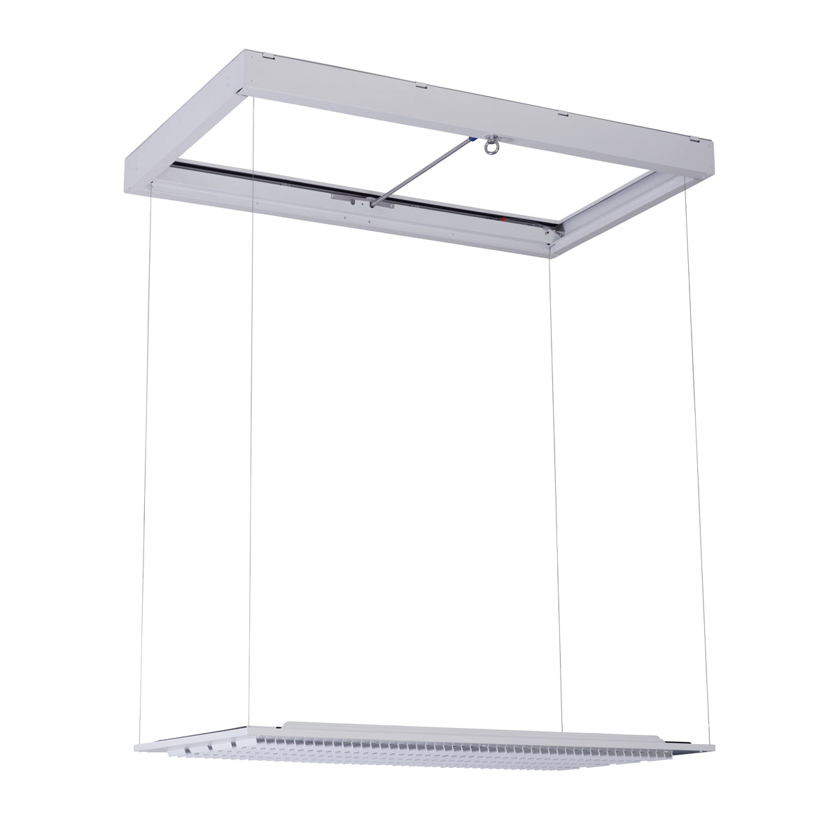 Air Filter Rails Home In-Ceiling Air Filter Lift System Easy Installation Grille Duct ...