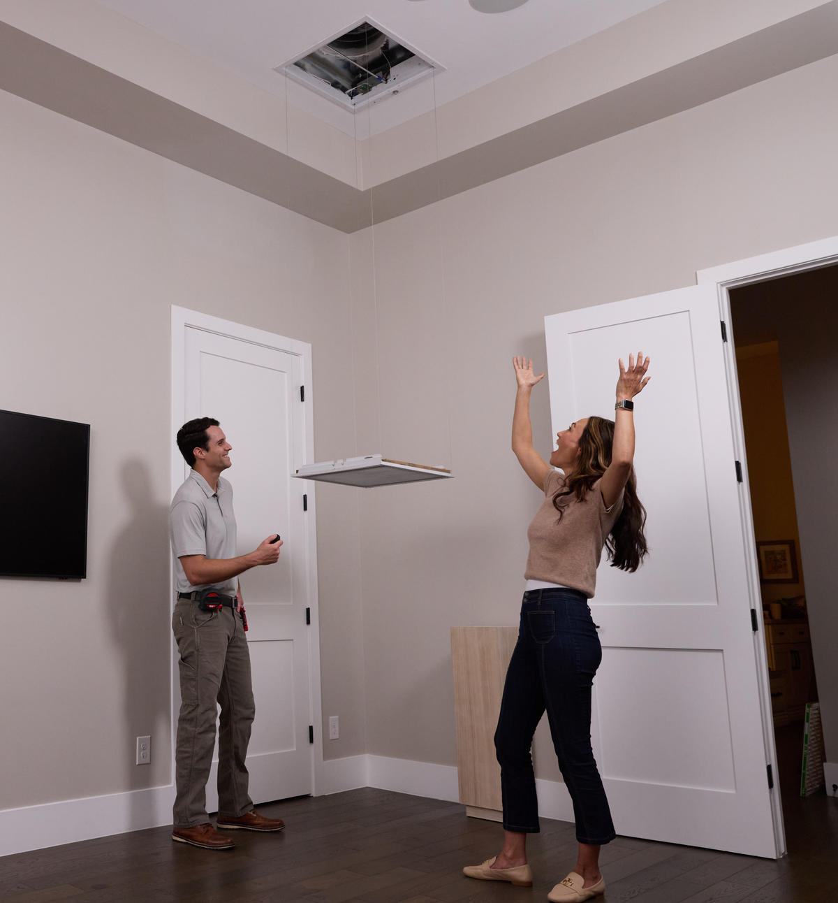 Home In-Ceiling Air Filter Lift System – FILTERLIFT